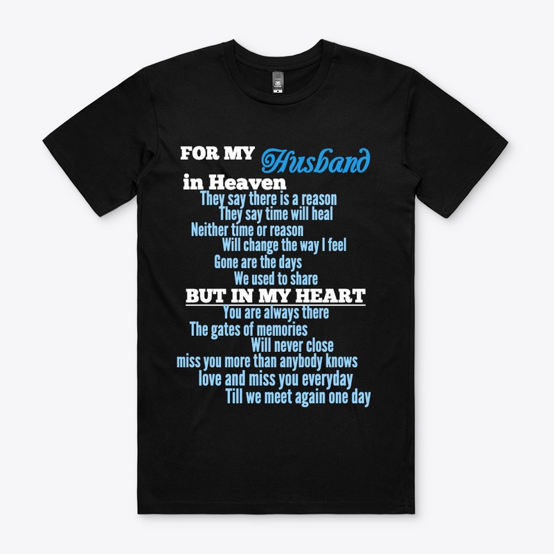 For my Husband in Heaven