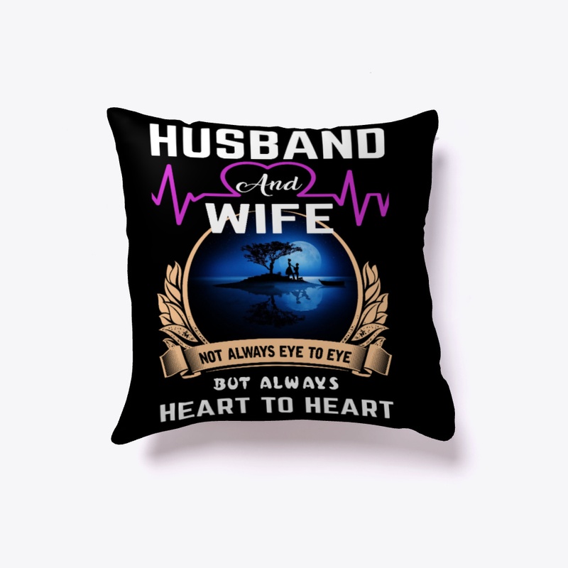 Husband and wife, heart to heart