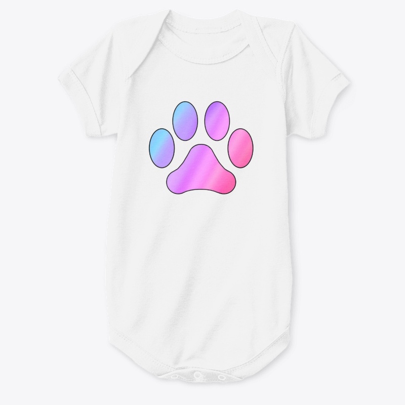 Rainbow Cat/Dog Paw