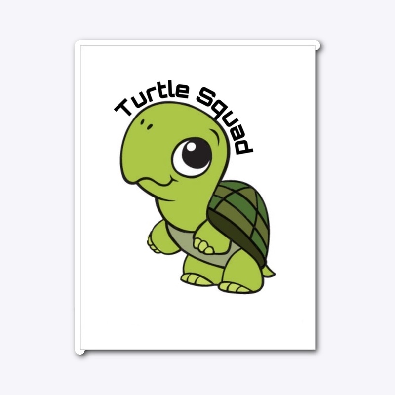 Turtle Squad Sticker