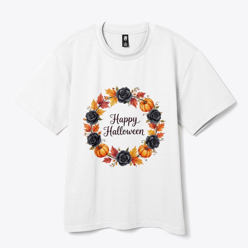 Haunting Harvest Wreath T-Shirt
