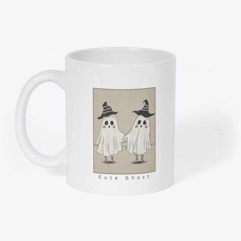 Cute Ghost Design T-shirt & Hoodi