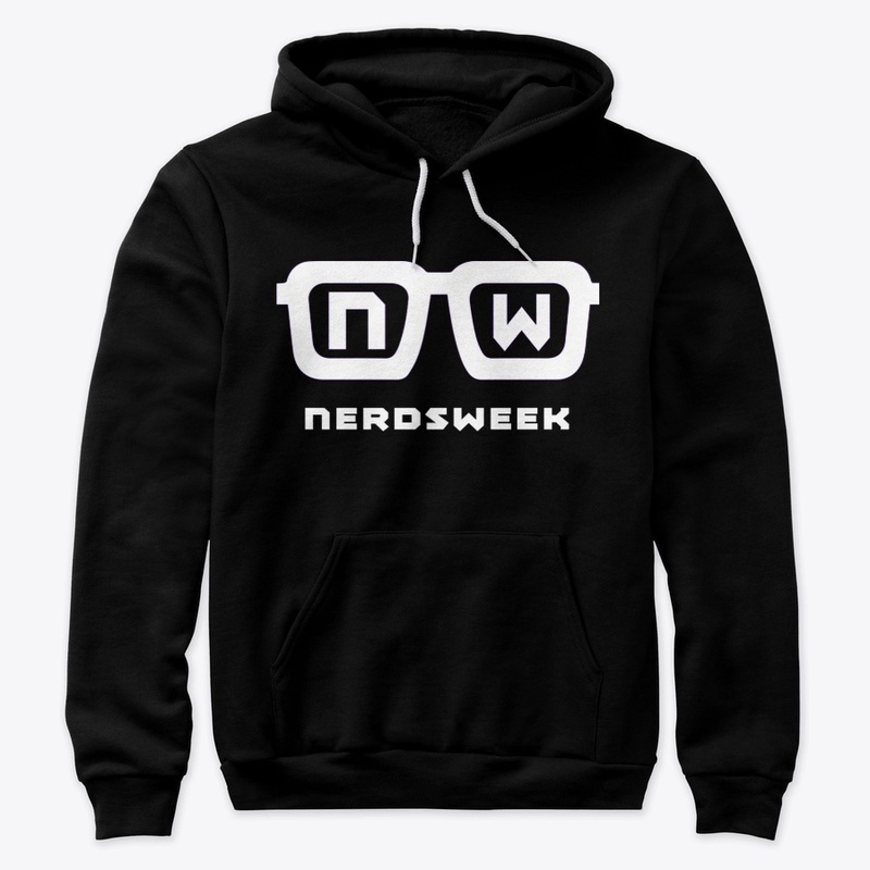 NERDSWEEK TOPS WHITE LOGO