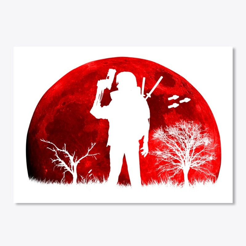 FUTURISTIC BLOOD MOON