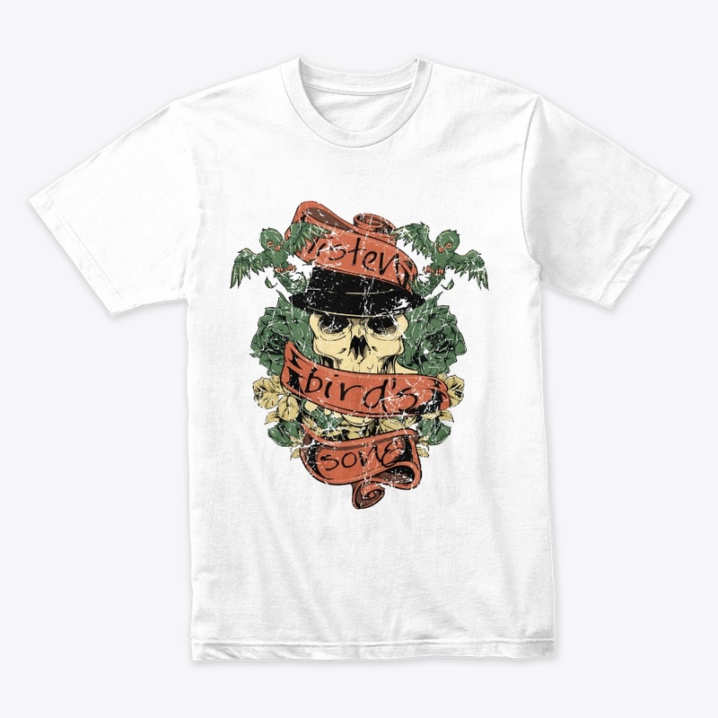 Craze Uk | Steves Skull Birds Song Tees