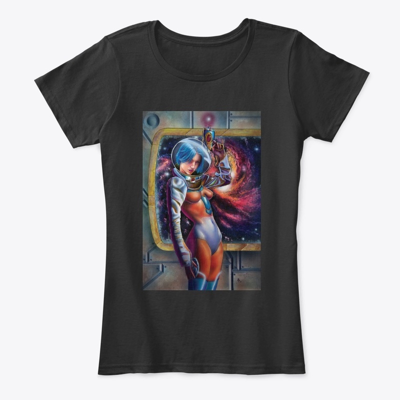 Sci-Fi pin up girl
