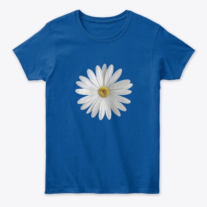 Single flower t shirt