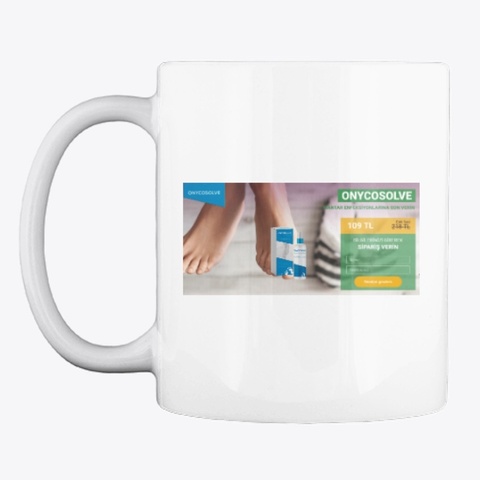 Onycosolve White T-Shirt Front