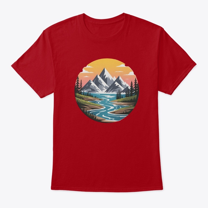 River & Mountains 