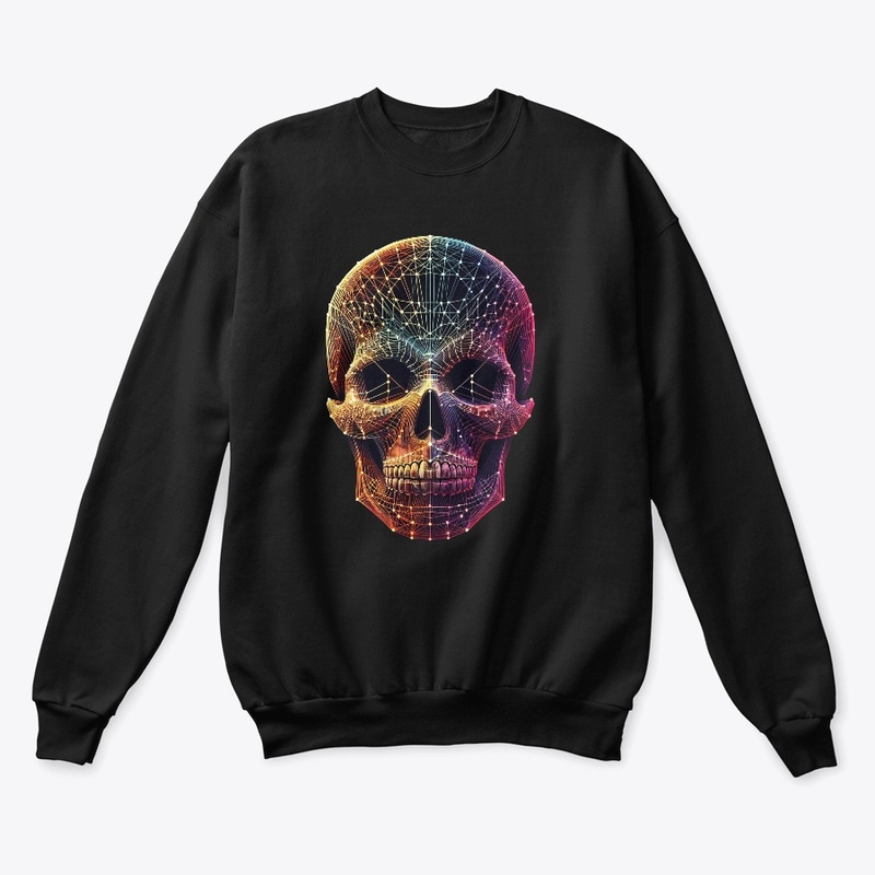 Digital Skull Neon