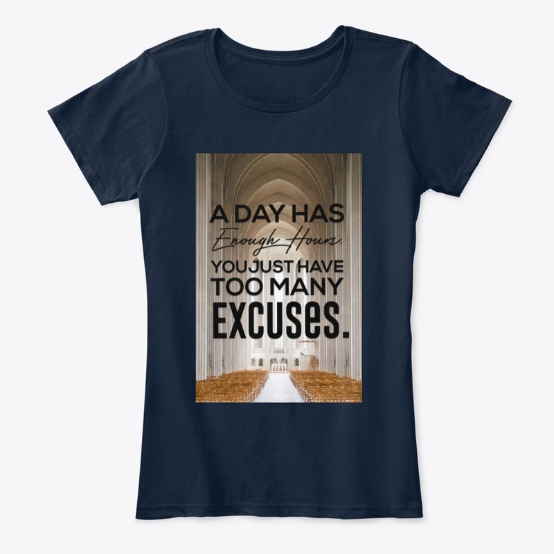 A day has enough hours t-shirt 