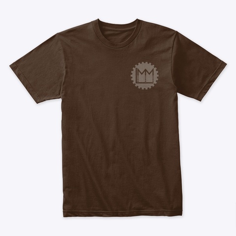 The Lmm Shirt Dark Chocolate T-Shirt Front