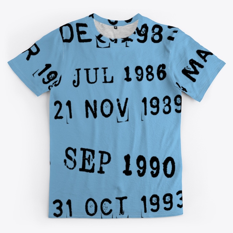 Vintage Date Due Stamps