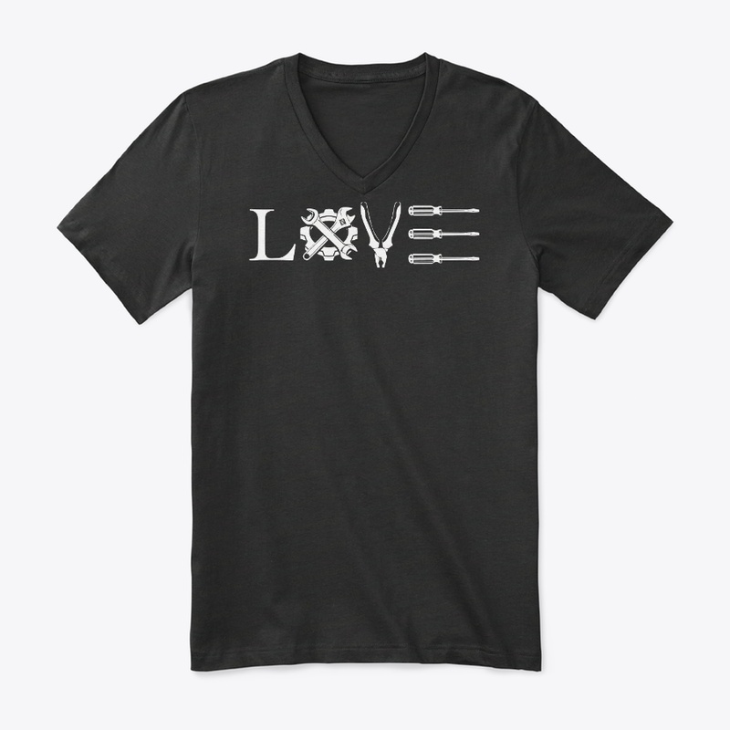 Love Field Service Technician Shirt