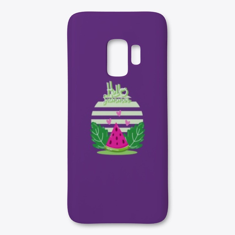 Hello Summer |  watermelonn & green grad