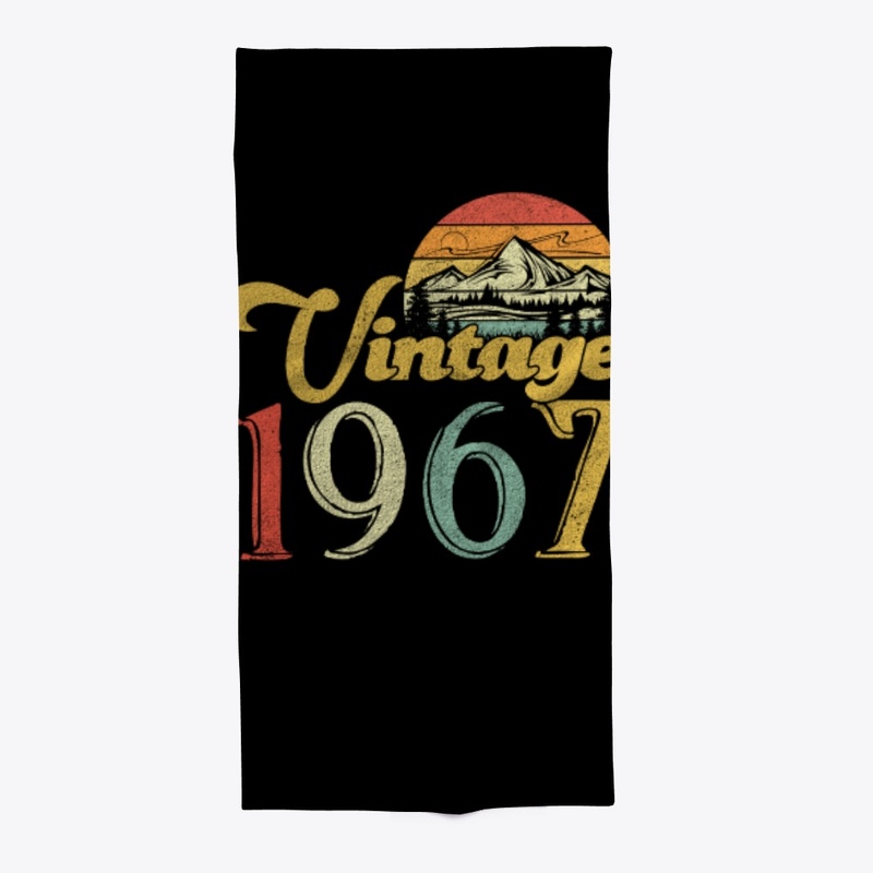 Vintage 1967 Sunset Retro 53rd Birthday