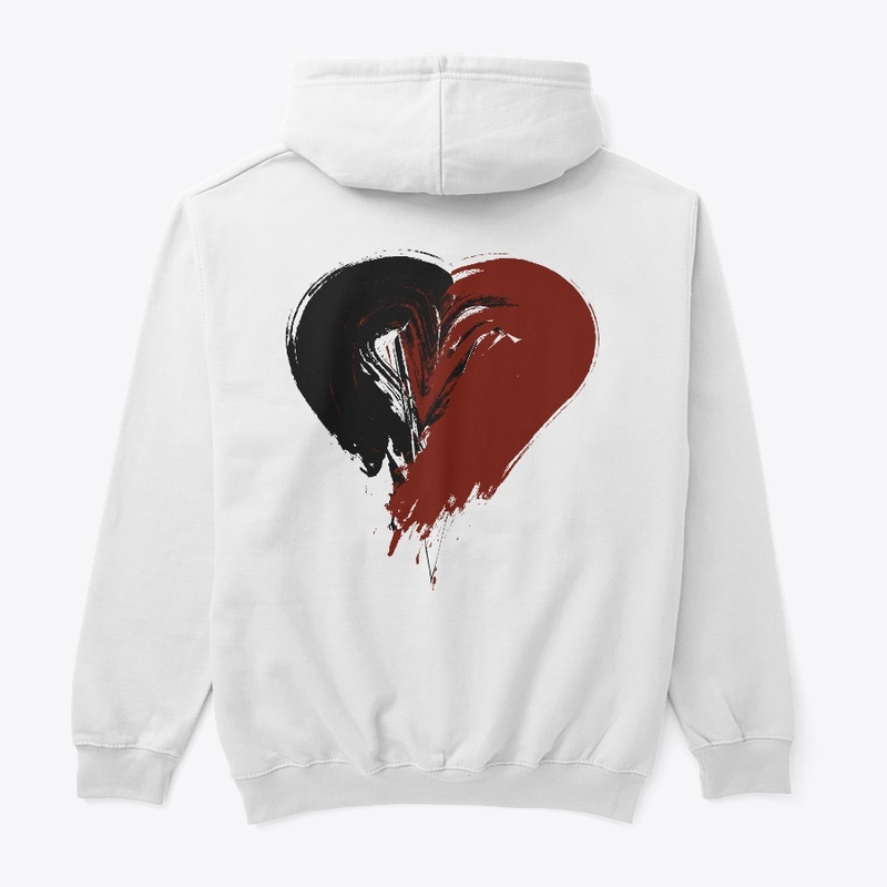 Official Black and Red Heart