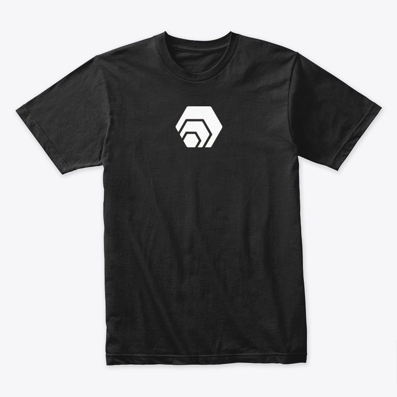 OUR HEX CRYPTO WHITE ON BLACK MERCH!
