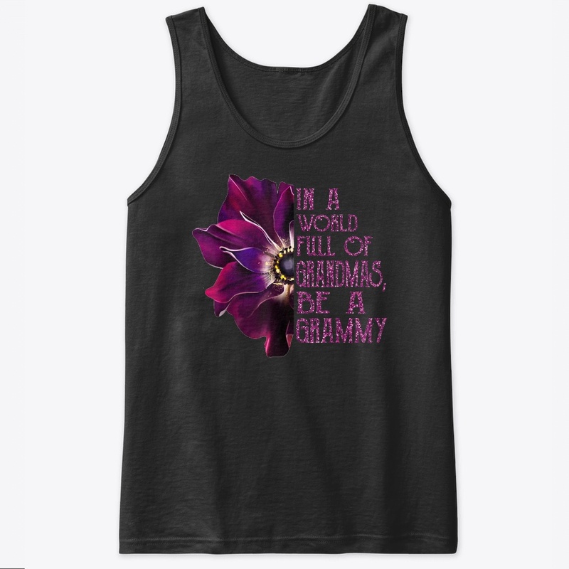 Grandmas Grammy Anemone T-Shirt Gift