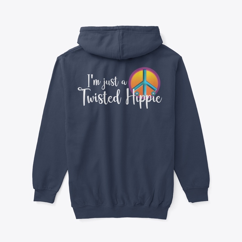 I'm just a twisted hippie peace sign