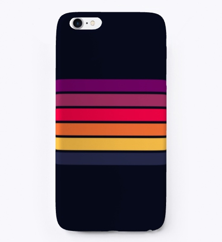 Enaru - 70s Vintage Style Retro Stripes