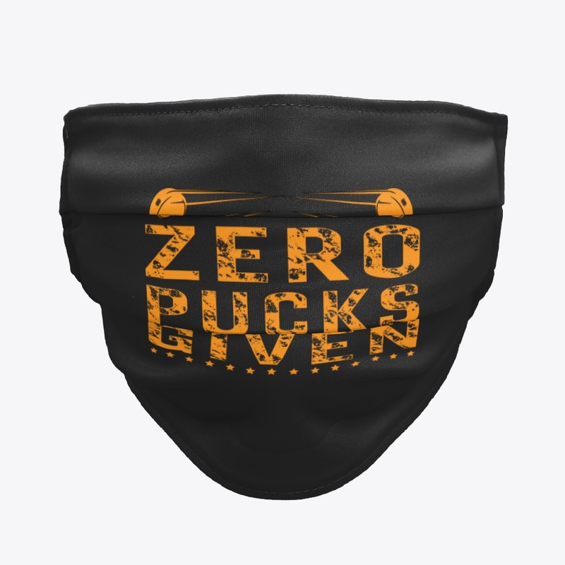 Zero Pucks Given Ice Hockey Face Mask