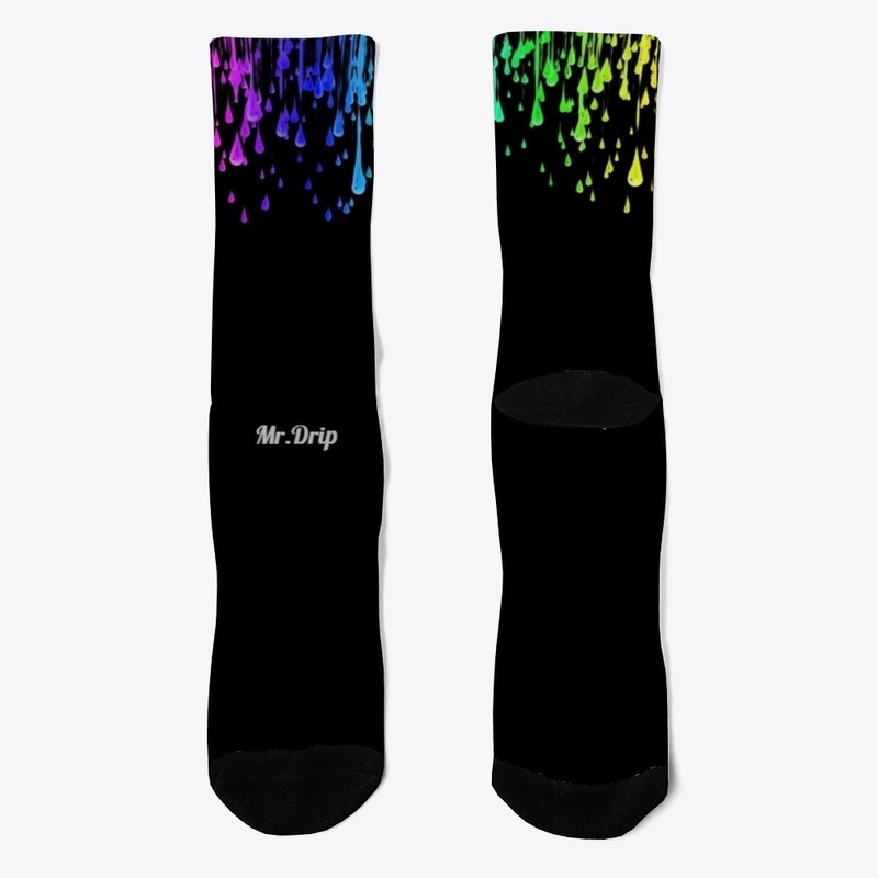 Colorful Paint Drip Design