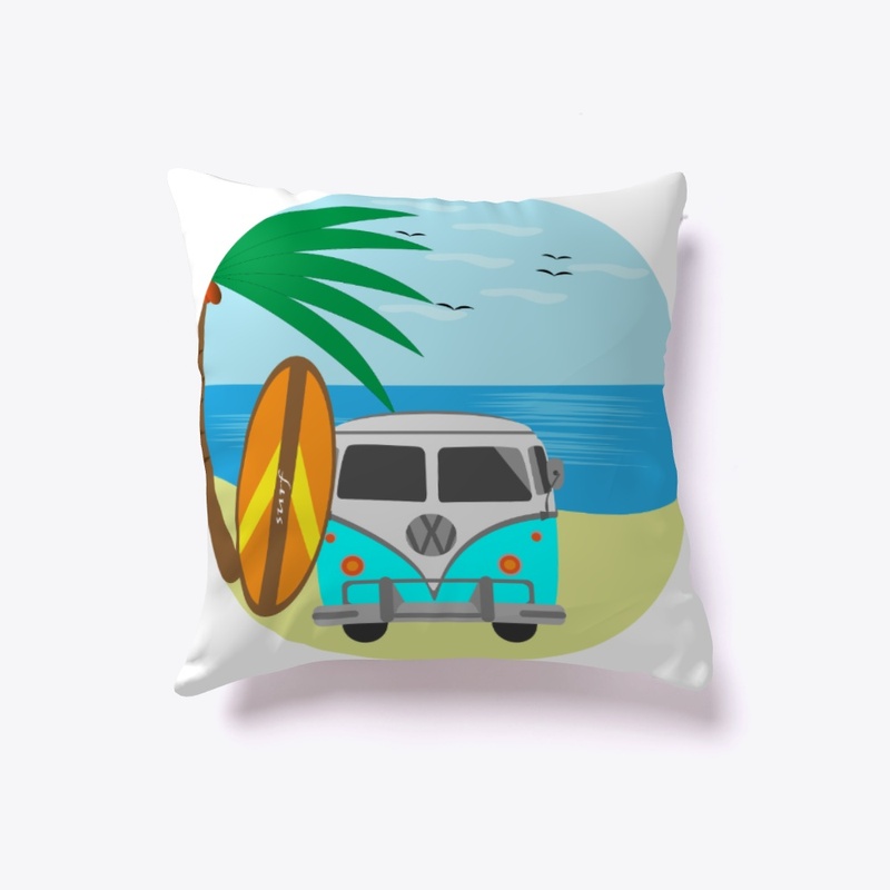 Surfing Summer Beach