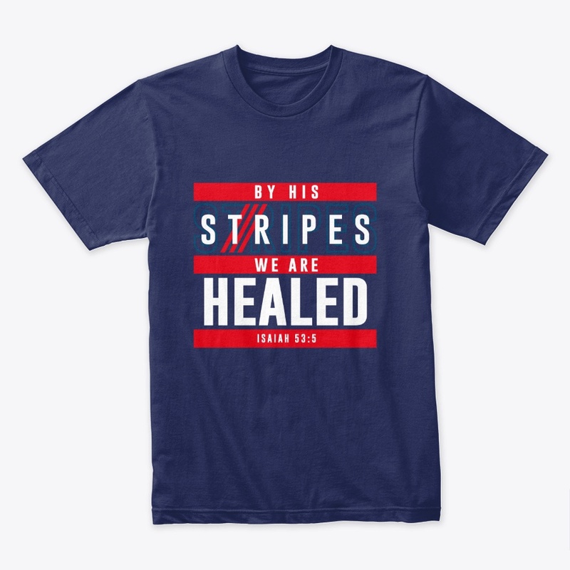 By His Stripes