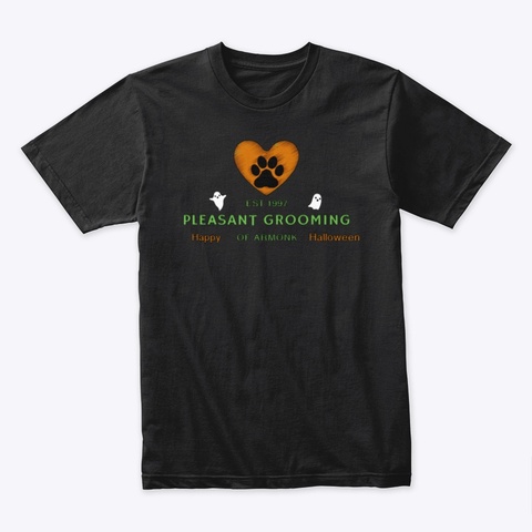 Pga Halloween  Black Camiseta Front