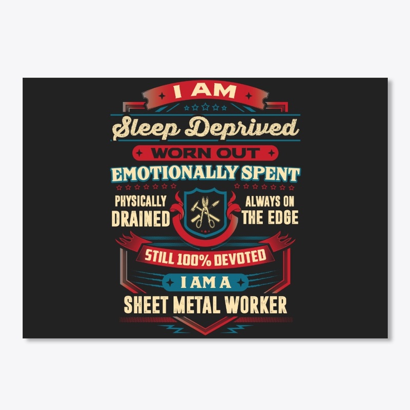 Devoted Sheet Metal Worker Hoodie