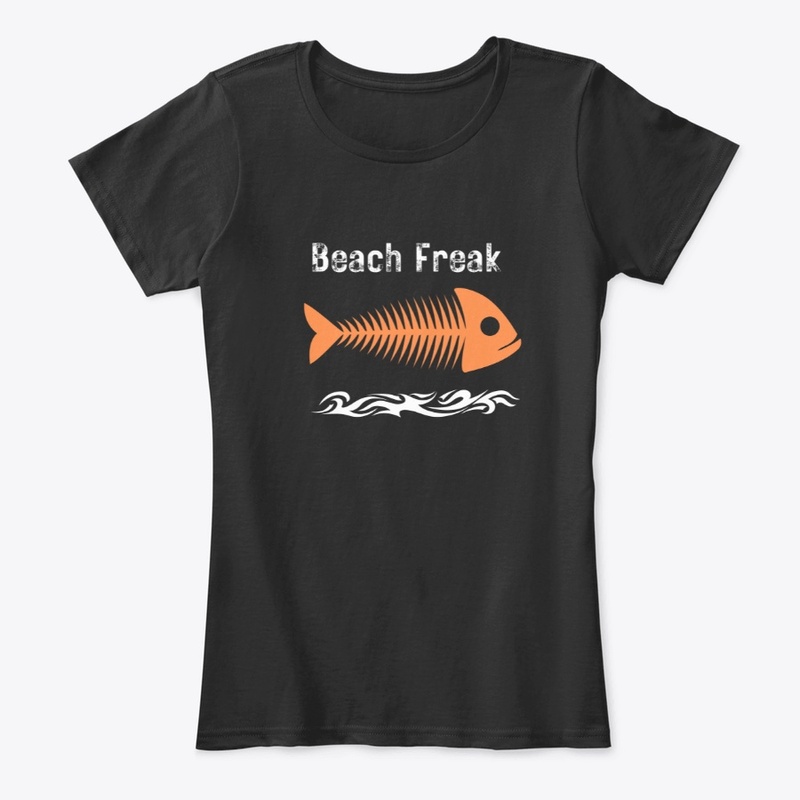 Womens Bone Fish Beach Freak