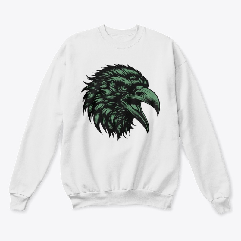 Intense Angry Crow Design