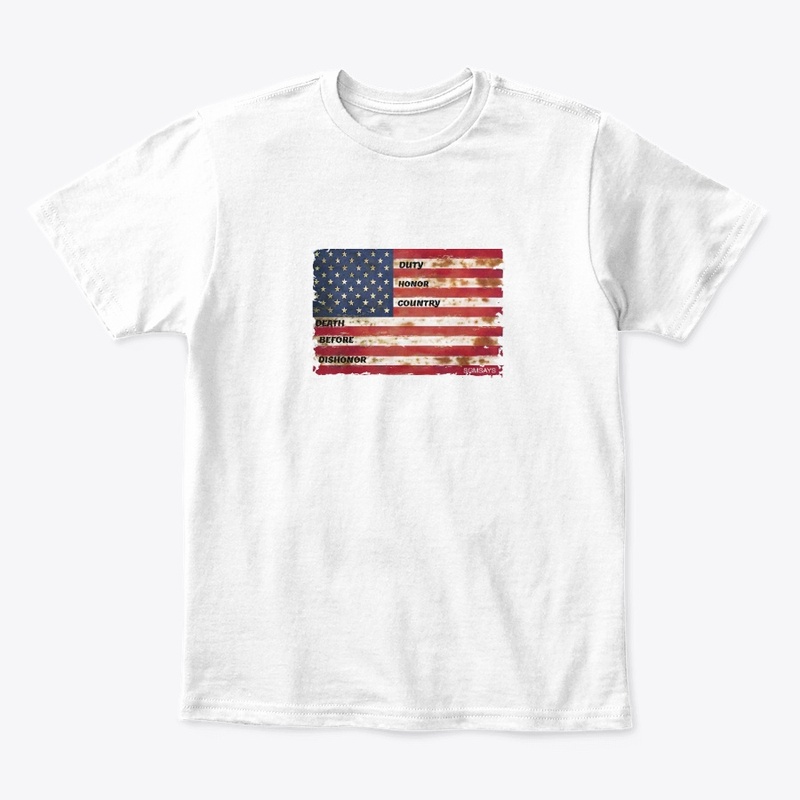 Duty Honor Country Flag - Kids Premium Tee - Kids Premium Tee