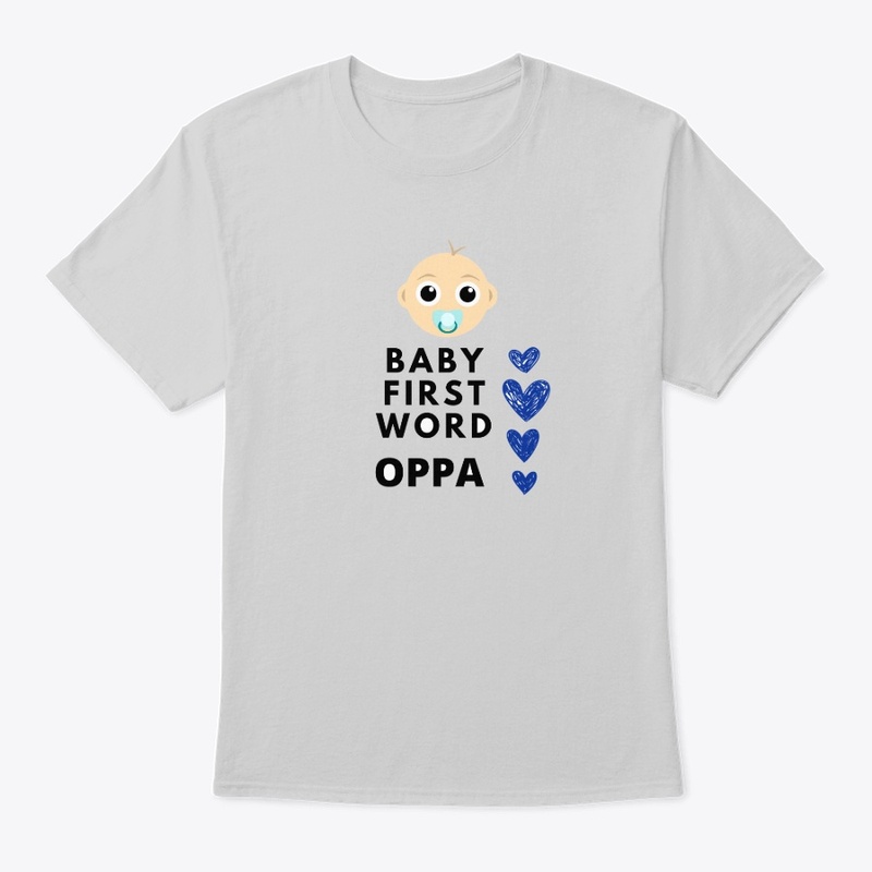 Baby first word Oppa