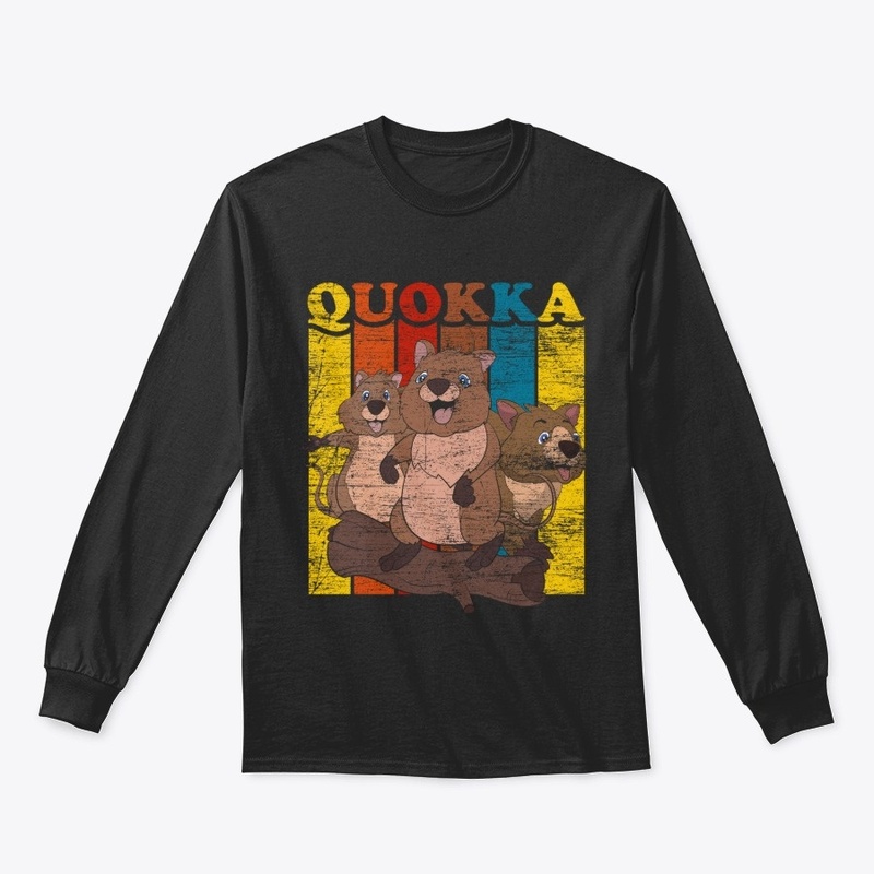 Retro Quokka - Aussie Cute Animal Lover
