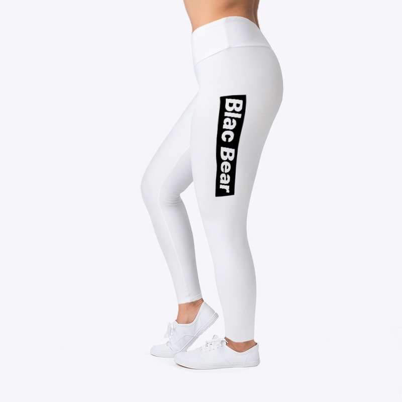 blac bear box logo leggings