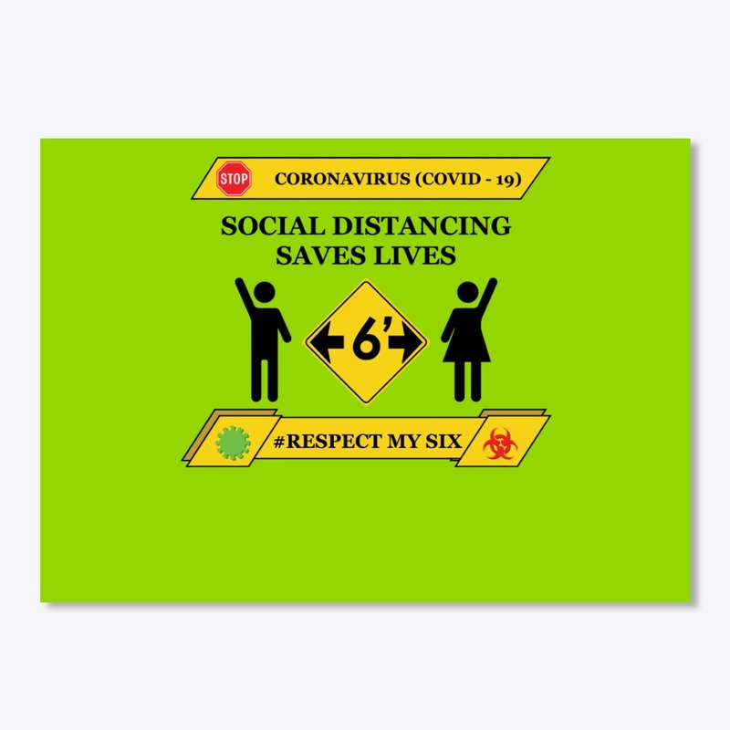 Coronavirus  Social Distancing Tee 