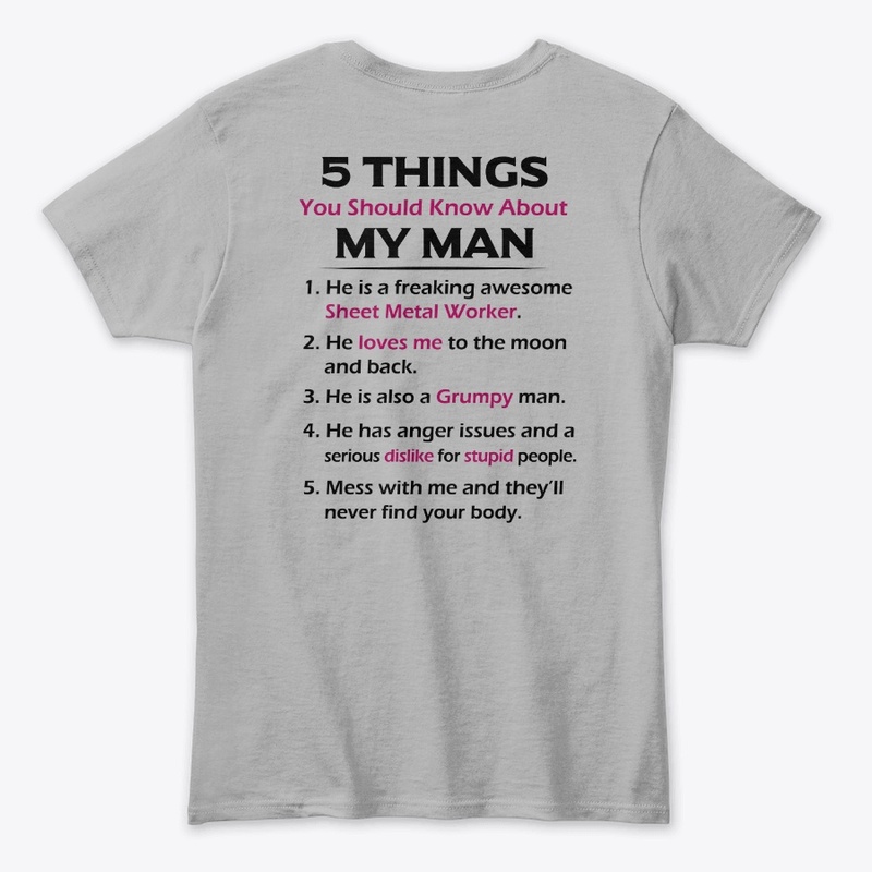 Awesome Sheet Metal Worker's Wife