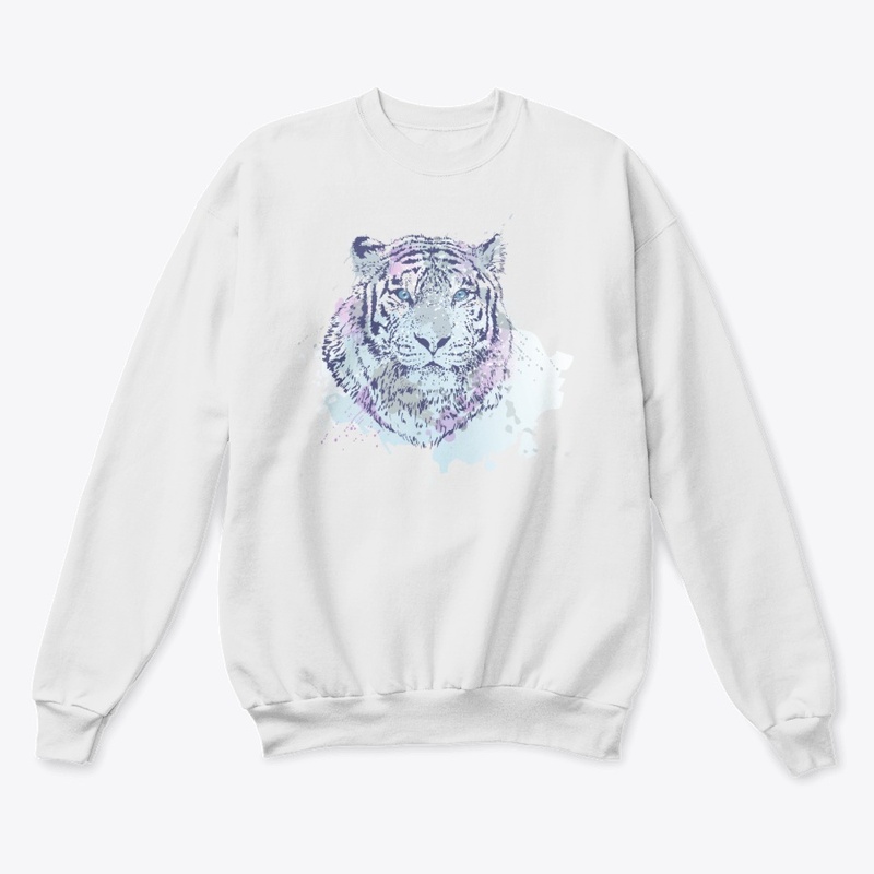 Abstract Tiger Face 