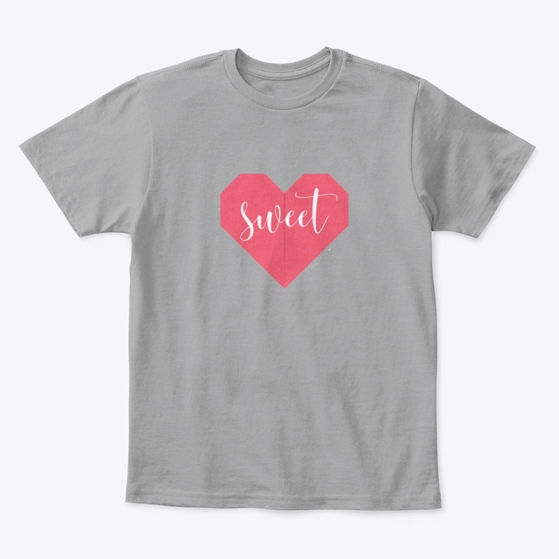 Sweet Origami Heart, Pink Heart