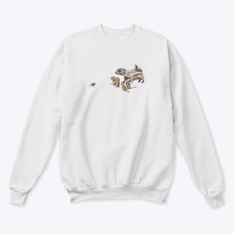 Prairie Dog Family & Rocket