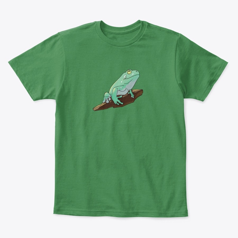 Linguine Whites Tree Frog Kids Tee