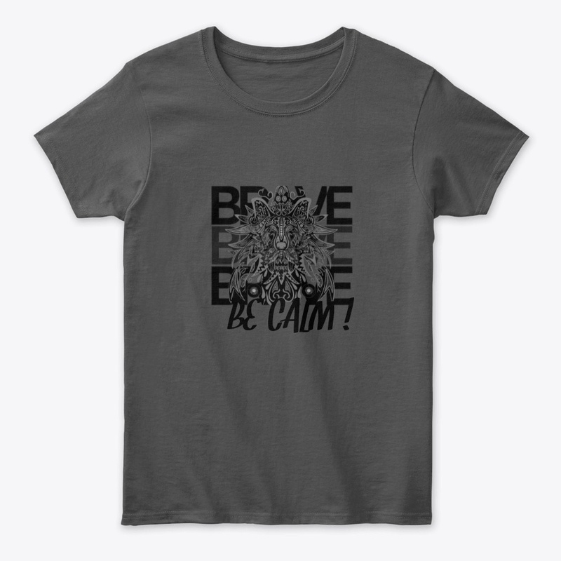 Brave Emblem Men's Fashion T-Shirt
