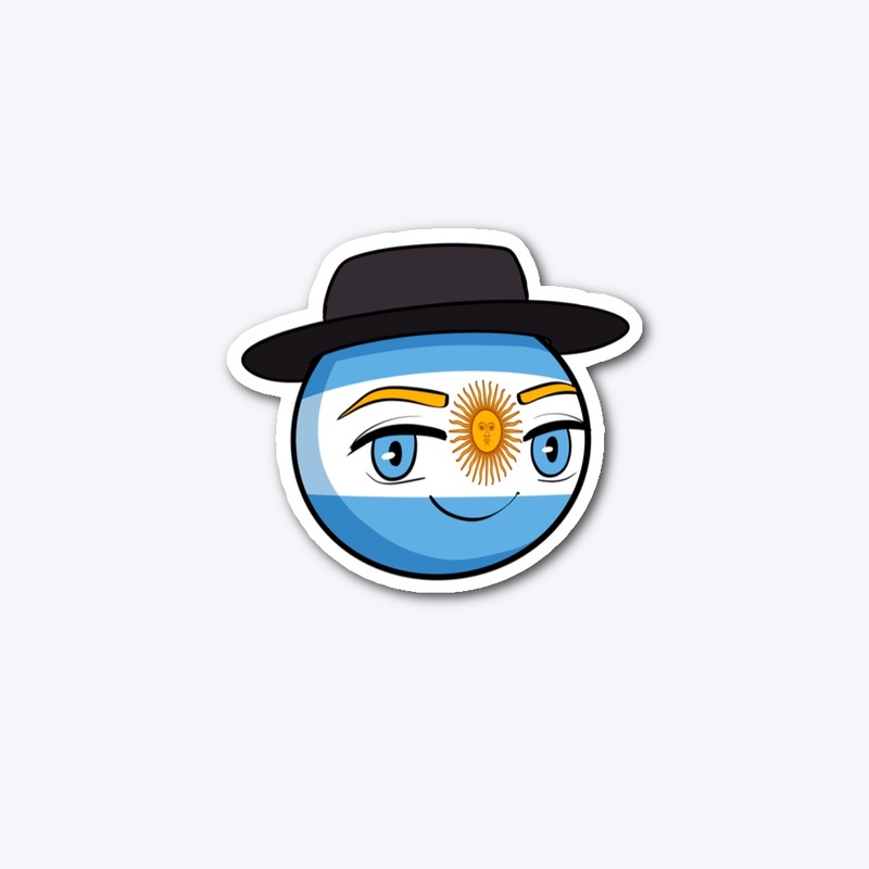 Argentina 🇦🇷 cute ball [Sticker]