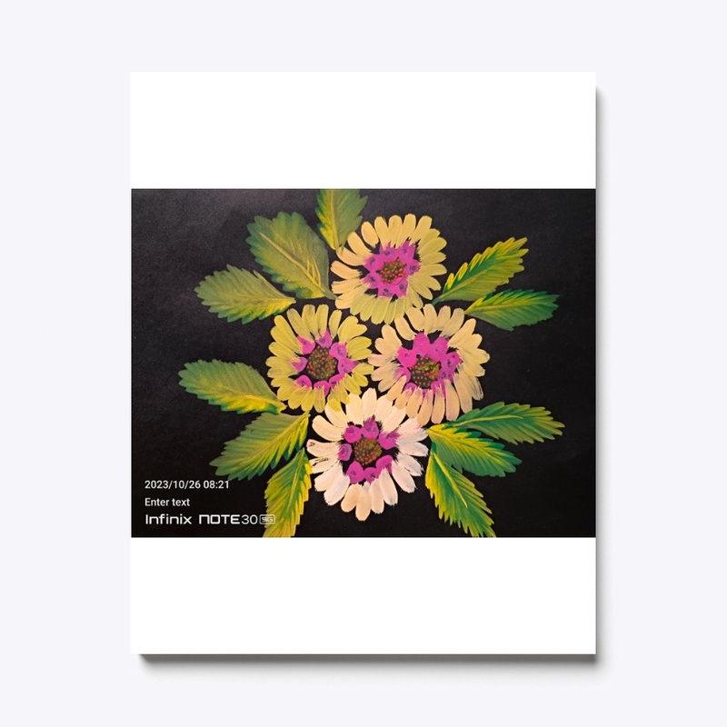 Flowers design T-shirts