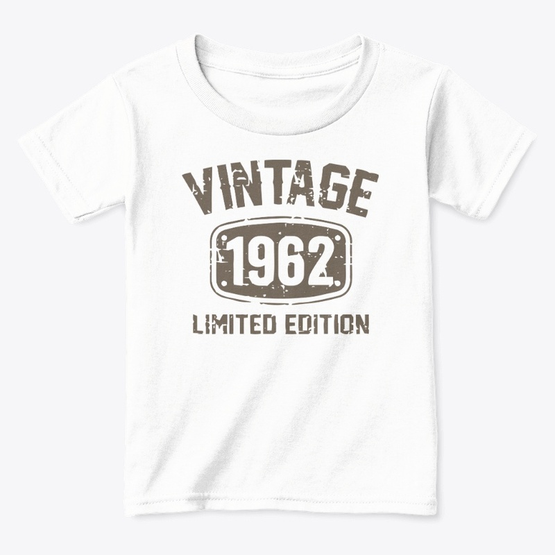 60 Years Old Vintage 1962