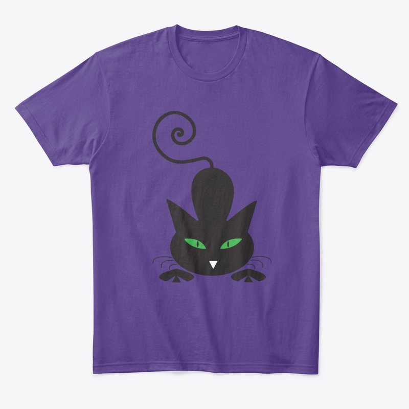 "Mystic Cat – Dark Vibes, Bright Eyes"