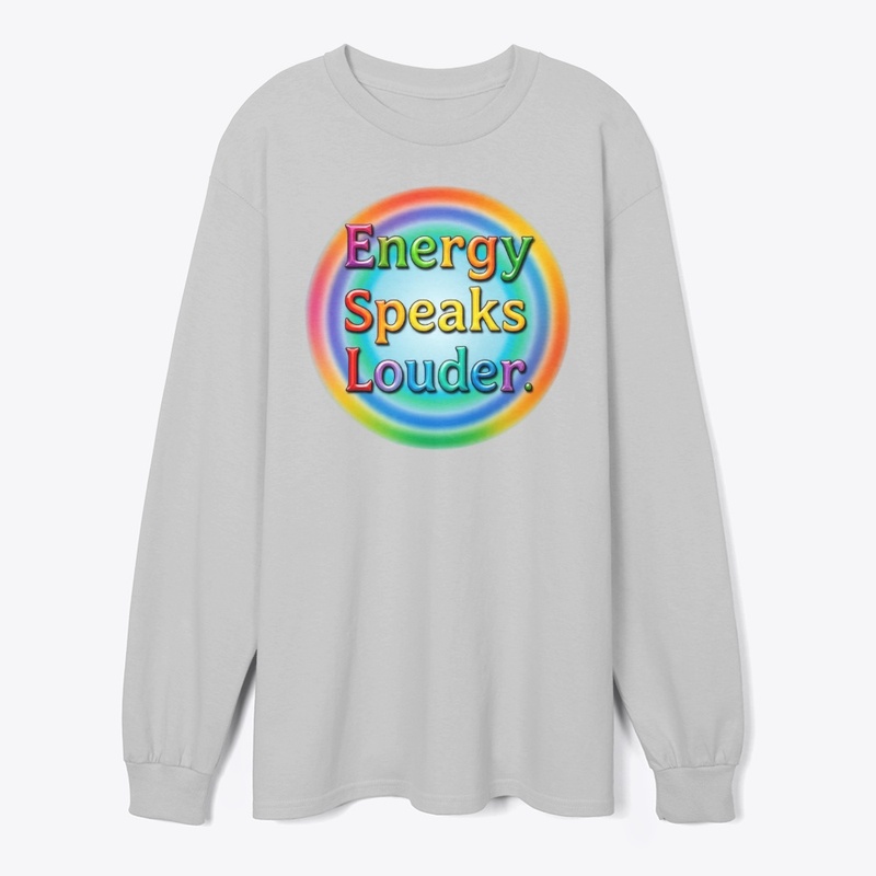 Energy Speaks Louder Aura Tee