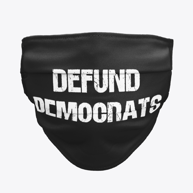 Defund Democrats Vintage mask Official